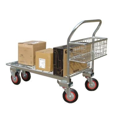 Galvanised Cash and Carry Trolley - 540G/CF/CC/500