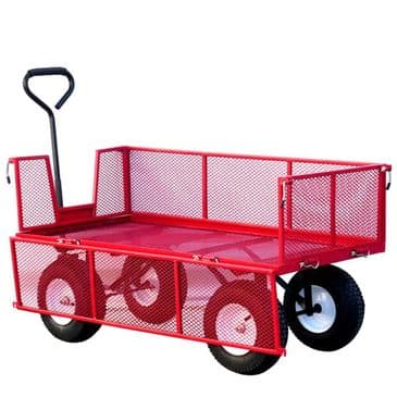 Garden/Store Truck With Fold Down Sides, 350kg Capacity - 535/BI/TT/300