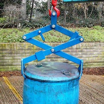 Grab-O-Matic Automatic Scissor Grab Drum Handler<br/>Model: SG-1