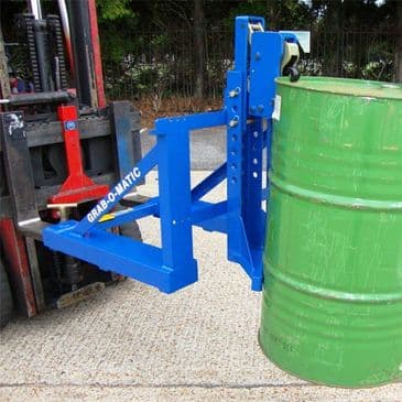 Grab-O-Matic Single Rim Grip Drum Handler<br/>Model: 1-DLR