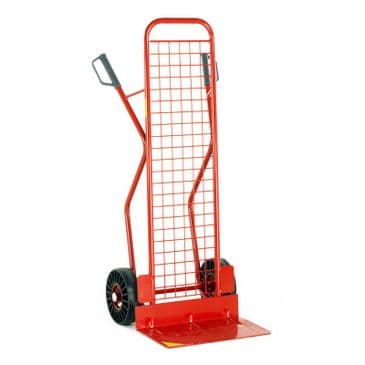 High Back Sack Truck with Mesh Back Capacity: 300kg Model: 420/ME/6253/HBM