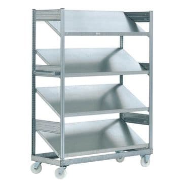 Inclined Mobile Shelving