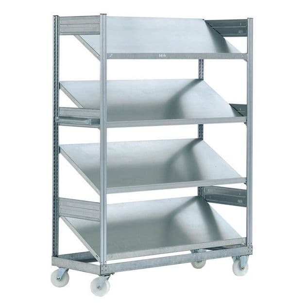 Inclined Mobile Shelving