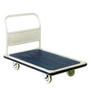 Large Platform Trolley (1 or 2 ends), 300kg Capacity - 505/KI/PL/300/LUX