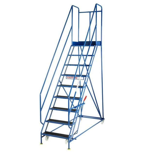 Mobile Steps with Handlock Anchorage