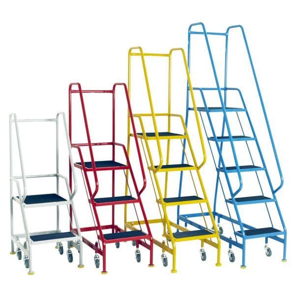 Narrow Aisle Spring Loaded Steps Models S301 to S308