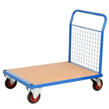 Platform Trucks with Single End Mesh Panel