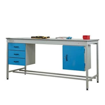 Utility Workbench with Triple Drawer & Single Cupboard, ST9841575 - ST9841890
