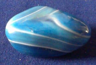 Agate - Blue (dyed) (1-2cm) x 1