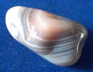 Agate - Grey Banded (1-2cm) x 1