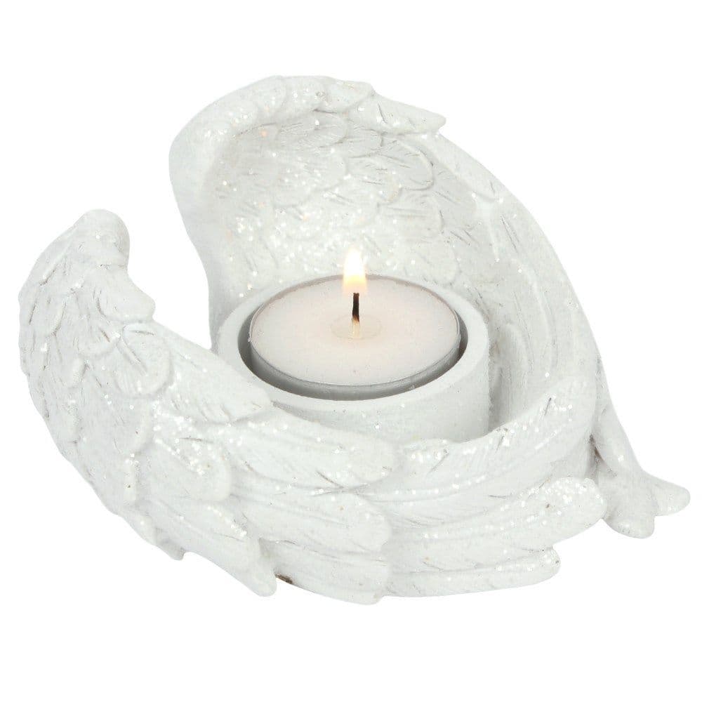 Angel Wings Tealight Candle Holder