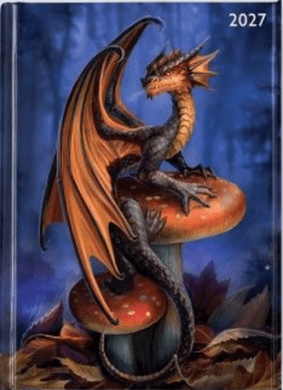 Anne Stokes - 2027 Luxury Pocket Diary Planner - Week to View