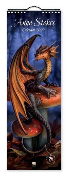 Anne Stokes - 2027 Slimline Wall Calendar