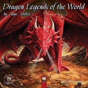 Anne Stokes - Dragons - 2026 Mini Wall Calendar
