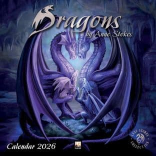 Anne Stokes - Dragons - Wall Calendar 2026