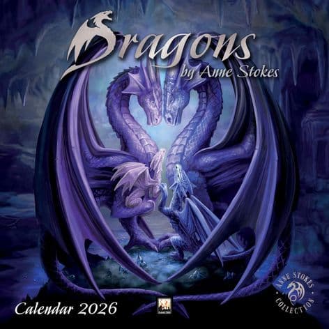 Anne Stokes - Dragons - Wall Calendar 2026