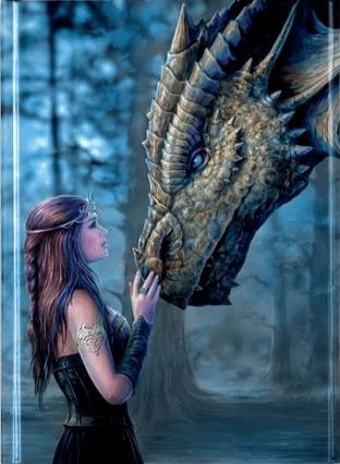 Anne Stokes - Once Upon a Time (Foiled Journal)