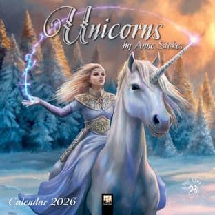 Anne Stokes - Unicorns - Wall Calendar 2026