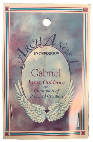 Archangel Incense: Gabriel - Inner Guidance - 12 Incense Sticks by Sage Spirit