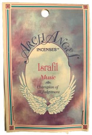 Archangel Incense: Israfil - Music - 12 Incense Sticks by Sage Spirit