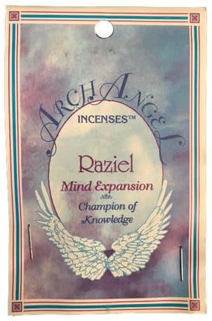 Archangel Incense: Raziel - Mind Expansion - 12 Incense Sticks by Sage Spirit