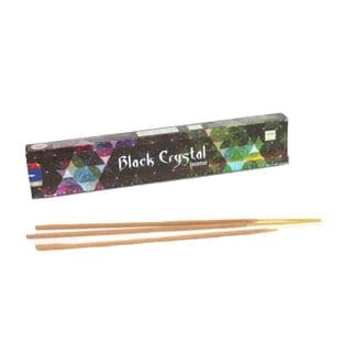 Black Crystal - Satya Incense Sticks (15g)