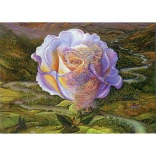 Blank Greetings Card "Adrift" by Josephine Wall