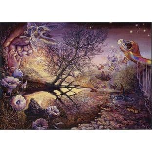 Blank Greetings Card "Crystal Waters" by Josephine Wall