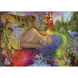 Blank Greetings Card "Dreaming in Colour" by Josephine Wall