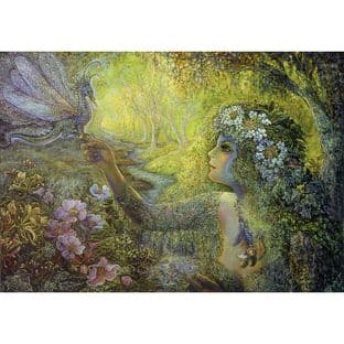 Blank Greetings Card "Dryad & the Dragonfly" by Josephine Wall