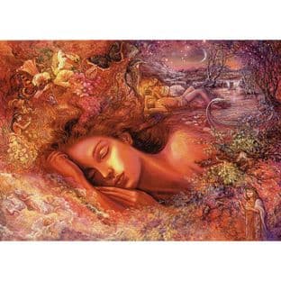 Blank Greetings Card "Psyche's Dream" by Josephine Wall