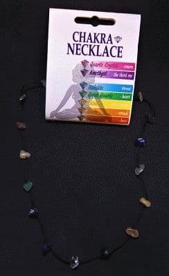 Chakra Necklace - Single String Gemstone Necklace