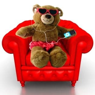 Chillin' Bear Card & Music CD