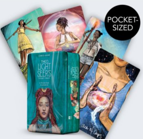 Chris-Anne - The Light Seer's Pocket Tarot (78 Card Deck & Guidebook) Pocket Size
