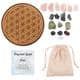 Crystal Grid Set for Love - Complete Set - Grid, 16 Crystals, Pouch & Info