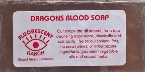 Fluorescent Ranch Soap - Dragons Blood Soap