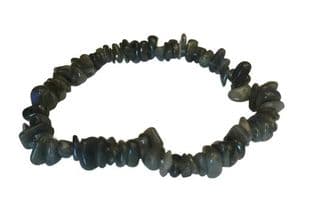 Gemstone Chip Bracelet - Labradorite - Stone of Protection & Bringer of Light