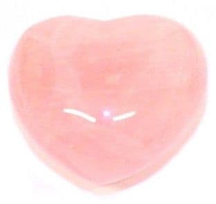 Gemstone Heart Mini: Rose Quartz