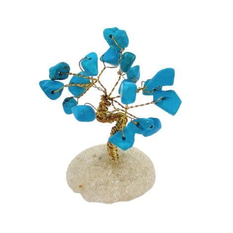 Gemstone Tree - Mini - Blue/Green Howlite