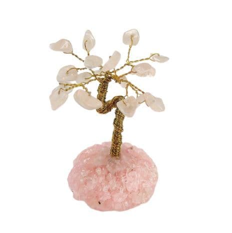 Gemstone Tree - Mini - Rose Quartz