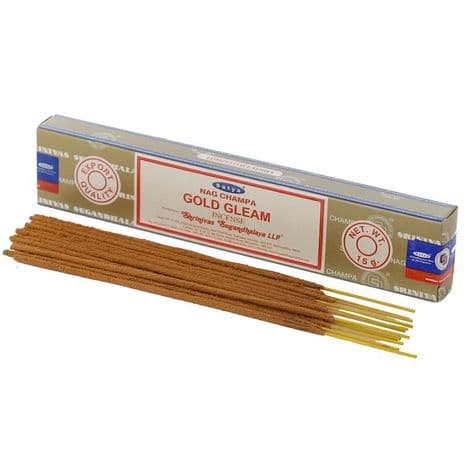 Gold Gleam - Satya Incense Sticks (15g)