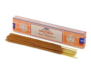 Greetings - Satya Incense Sticks (15g)