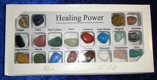 Healing Power of Gemstones (20 large semi-precious stones)