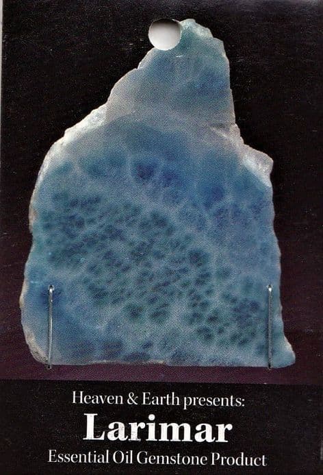 Heaven & Earth's Essential Oil Gemstone Incense Sticks: Larimar
