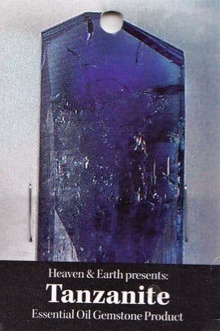 Heaven & Earth's Essential Oil Gemstone Incense Sticks: Tanzanite