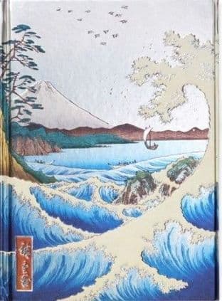 Hiroshige - Sea at Satta (Foiled Journal - Pocket)