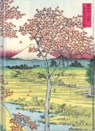 Hiroshige - Twilight Hill (Foiled Journal)