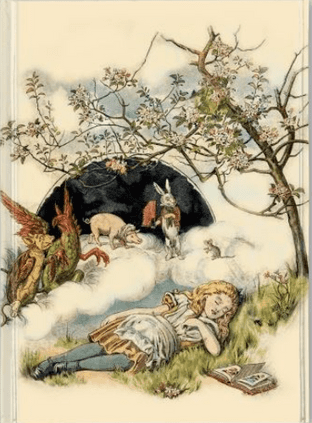 John Tennial - Alice Asleep (Foiled Journal)