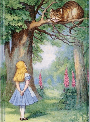John Tenniel - Alice and the Cheshire Cat (Foiled Journal)