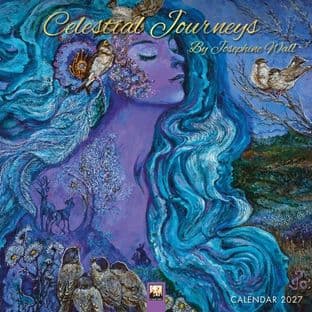Josephine Wall - Celestial Journeys - 2027 Mini Wall Calendar